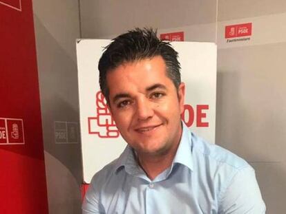 El exdirector general de Ganadería del Gobierno de Canarias, Taishet Fuentes.