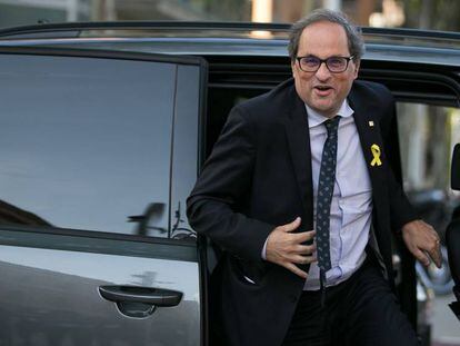 El presidente de la Generalitat, Quim Torra.