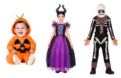 Maléfica, Fortnite y otros grandes disfraces de Halloween para niñas, niños  y bebés, Escaparate: compras y ofertas