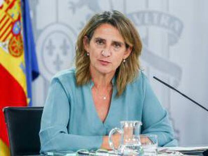 La vicepresidenta tercera, Teresa Ribera
 EUROPA PRESS