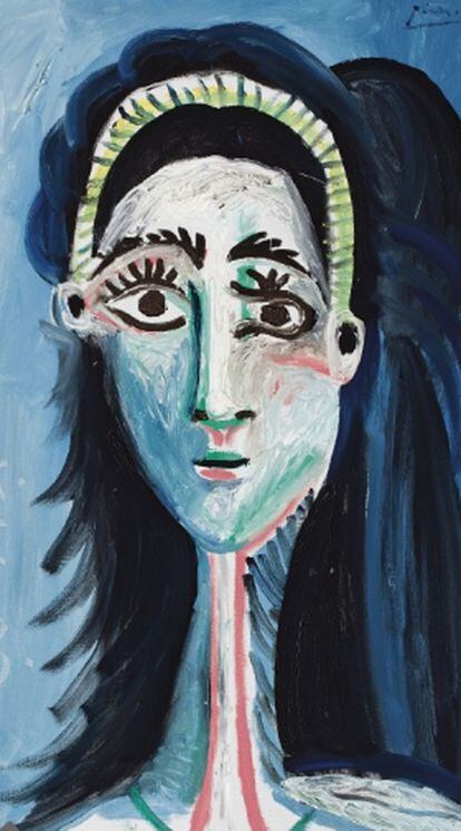 'Tete de femme' (1963), de Pablo Picasso.