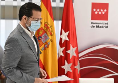 El consejero madrileño de Hacienda y Función Pública, Javier Fernández-Lasquetty.