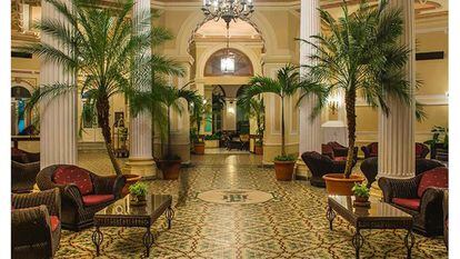 Interior del hotel Plaza de La Habana