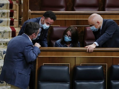 Imagen del pleno del Congreso de los Diputados este miércoles.