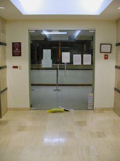 El consulado venezolano en Miami.