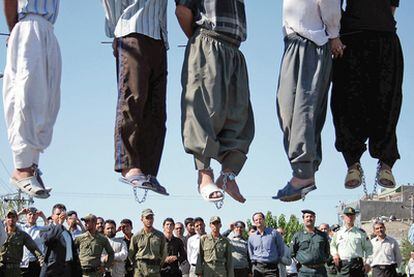 Ejecución en Irán.