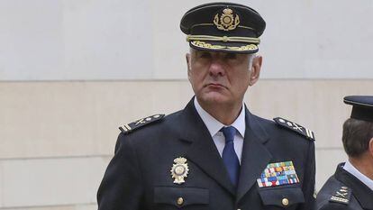 El comisario general de Informaci&oacute;n, Enrique Bar&oacute;n, m&aacute;ximo jefe de la Polic&iacute;a en la lucha contra el terrorismo, en una imagen tomada este 14 de diciembre.