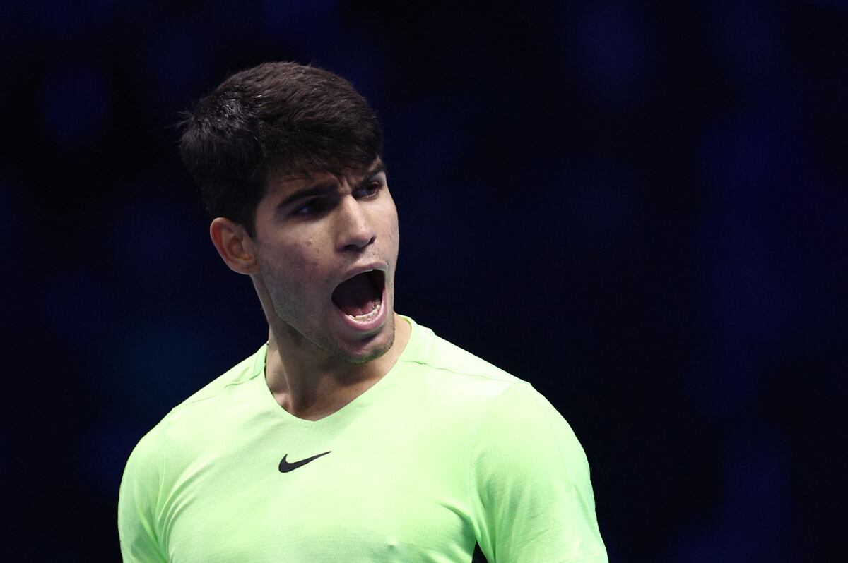 Copa de Maestros 2023: Carlos Alcaraz cede ante Alexander Zverev y está contra las cuerdas en la Copa de Maestros | Tenis | Deportes