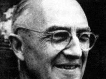 El poeta estadounidense William Carlos Williams.