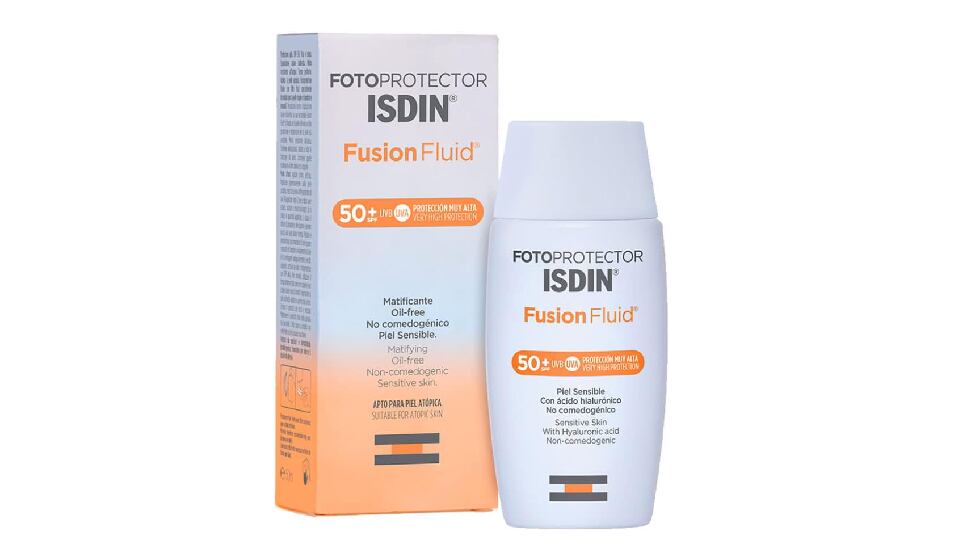 Una crema facial no comedogénica, apta para pieles atópicas para protegerse del sol con seguridad. ISDIN.
