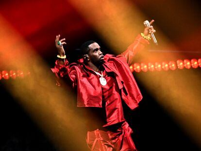 Sean Combs en los premios MTV Video Music Awards de 2023 en Newark, New Jersey, donde fue honrado como icono global.