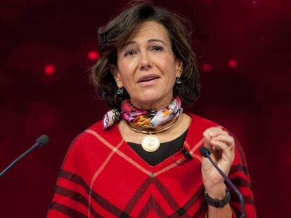 Ana Bot&iacute;n, presidenta de Santander