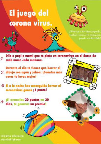 El 'juego del coronavirus'.