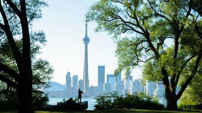 La Torre Nacional de Canadá, símbolo de Toronto.