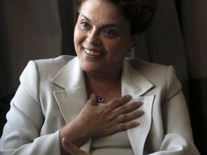 Dilma Rousseff, presidenta de Brasil.