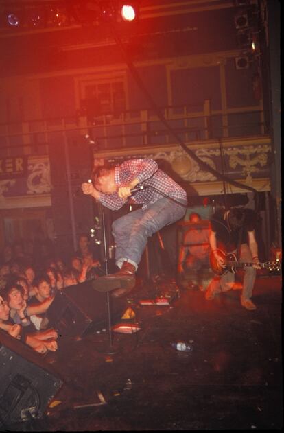 Damon Albarn en un concierto en Queen’s Hall.