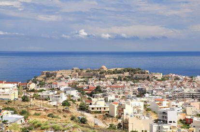 La ciutat de Réthimno, a Creta.