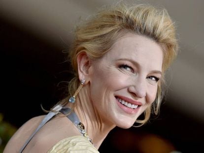 La actriz Cate Blanchett en la gala de los Globos de Oro,el pasado 6 de enero, en Los Ángeles.