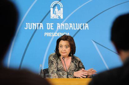 La portavoz del Gobierno, Mar Moreno, tras el Consejo.