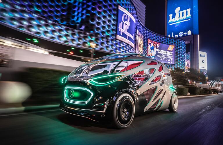 El prototipo Mercedes-Benz Vision URBANETIC