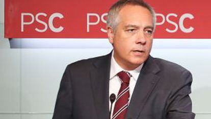 Pere Navarro, primer secretario del PSC.
