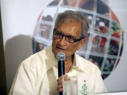 El economista indio Amartya Sen, en 2013.