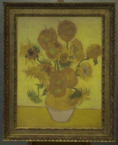 'Los girasoles' (1889), uno de los cuadros de Van Gogh que se reproducen en 3D.