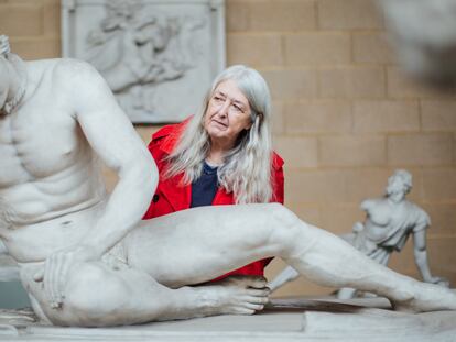 Mary Beard en una escena del documental de la BBC 'El desnudo en el arte'.