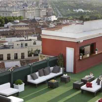 Terraza del Hotel Emperador de Madrid