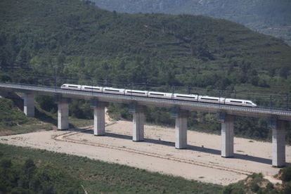 Viaducto del Candi a la altura de Montblanc (Tarragona).