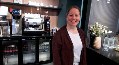 Una beneficiaria de la renta básica en Finlandia que abrió un café mientras la cobraba