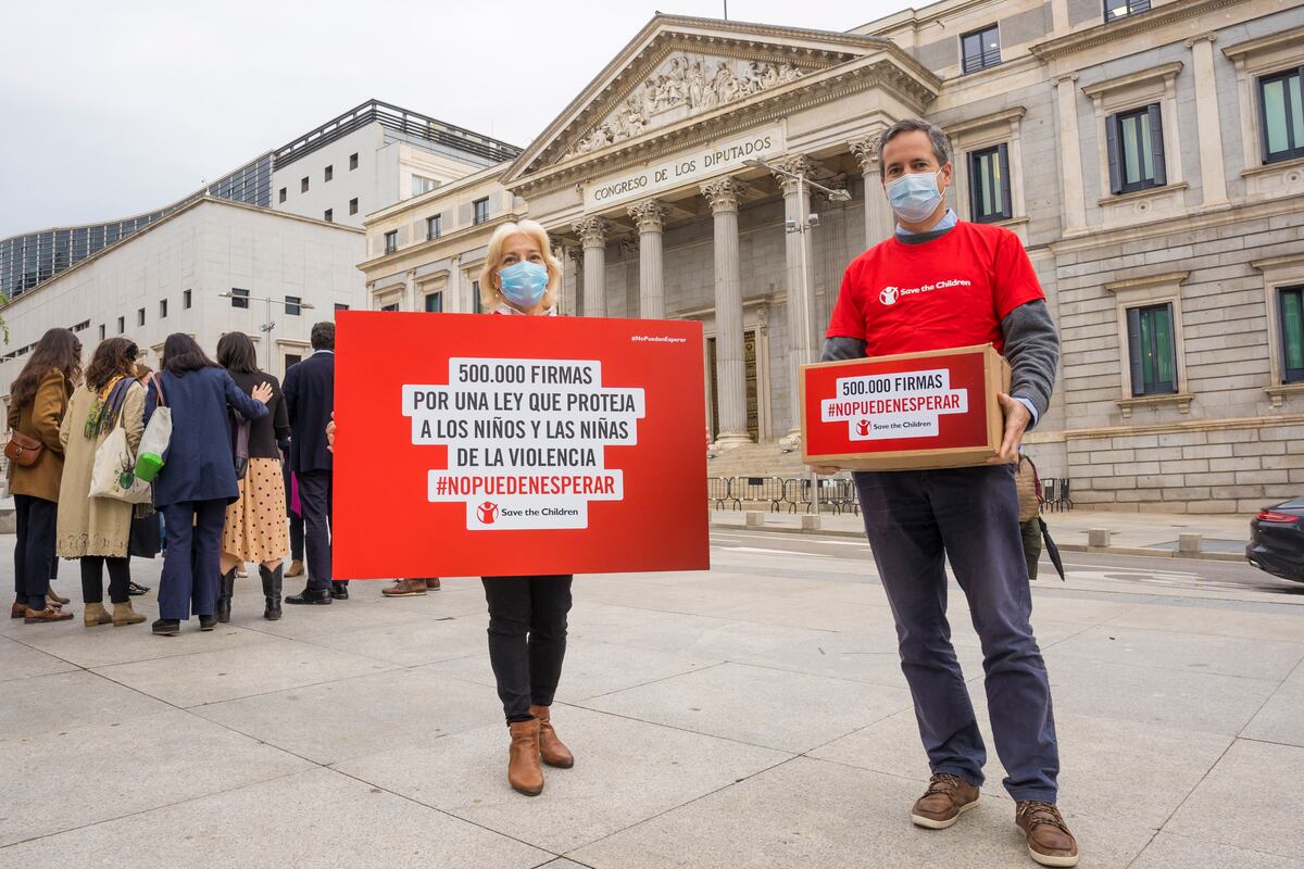 El Congreso aprueba una ley pionera que protege a la infancia frente a la  violencia | Sociedad | EL PAÍS