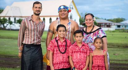 Álvaro Hoyos, uno de los cuatro españoles que vive en Samoa, en una foto facilitada por él mismo.