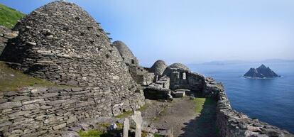 La isla irlandesa Skellig Michael.