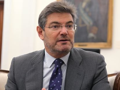 Rafael Catal&aacute;, Ministro de Justicia.