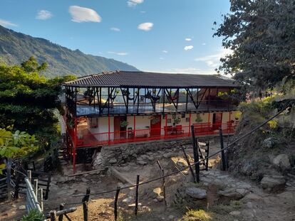 Salto del Aures, Colombia