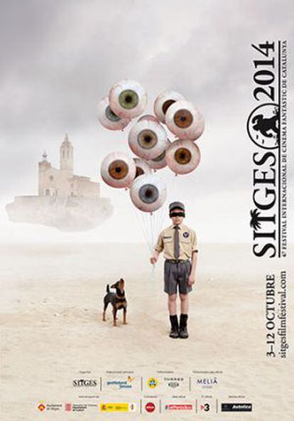 Cartel de la edición de este año del Festival Internacional de Cine Fantástico de Sitges
