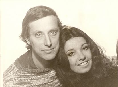 Ariel Dorfman y su esposa Angélica en Chile en 1973, poco antes del golpe de Pinochet.