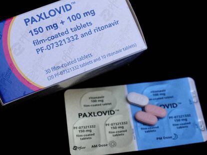 Paxlovid, el medicamento antiviral de Pfizer para el Covid.