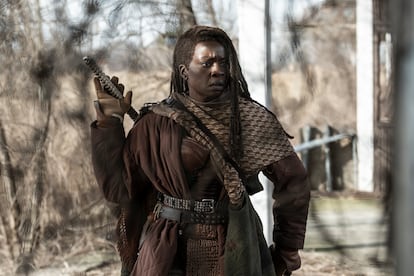 Danai Gurira, como Michonne en 'The Walking Dead: The Ones Who Live'.