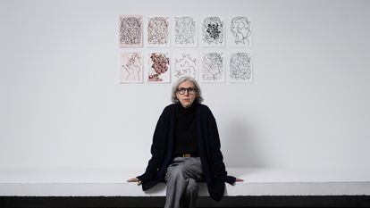 Silvia Dauder, en su galería ProjecteSD, en Barcelona.
