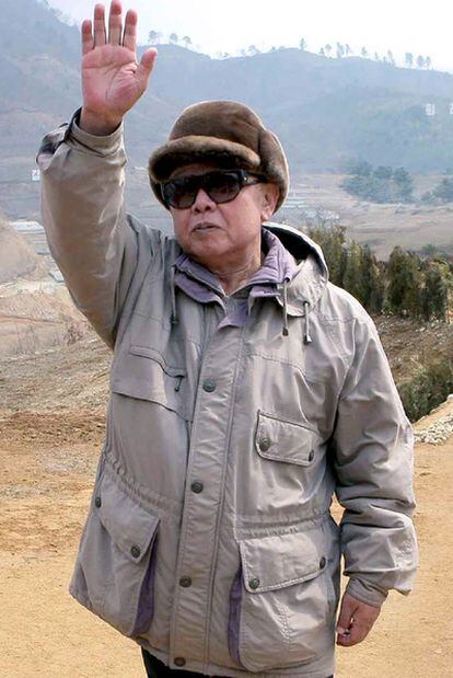 El líder norcoreano, Kim Jong-il, en una aparición pública el año pasado.