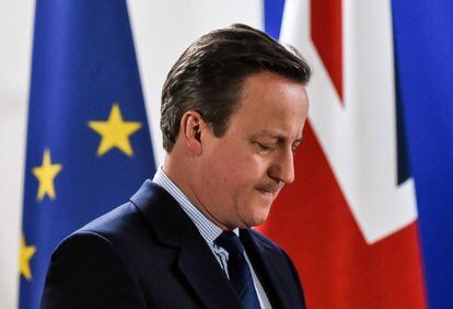 David Cameron, pocos días después de perder el referéndum sobre el ´Brexit´.