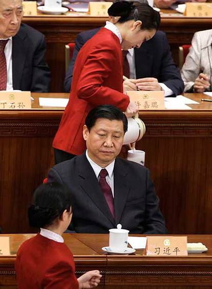 El dirigente Xi Jinping, en la Conferencia consultiva política del pueblo chino.