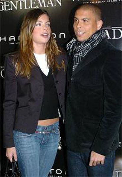 Daniela Cicarelli y Ronaldo, el pasado 10 de enero.