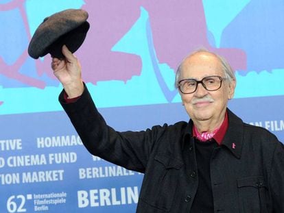 Vittorio Taviani en Berlín en 2012.