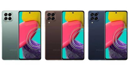 Colores del Samsung Galaxy M53 5G