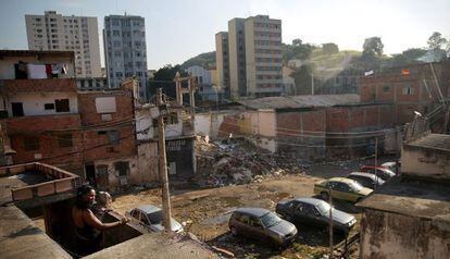 Favela en Río de Janeiro.