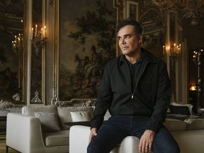 David LaChapelle durante la presentación en Venecia del Calendario Lavazza 2020