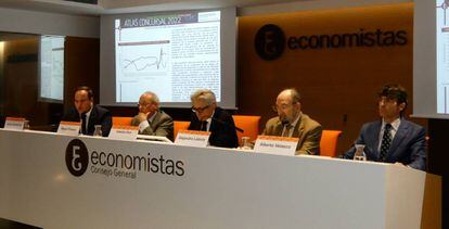 Presentación del Atlas Concursal 2022, elaborado por el Registro de Economistas Forenses (REFOR) del Consejo General de Economistas de España.